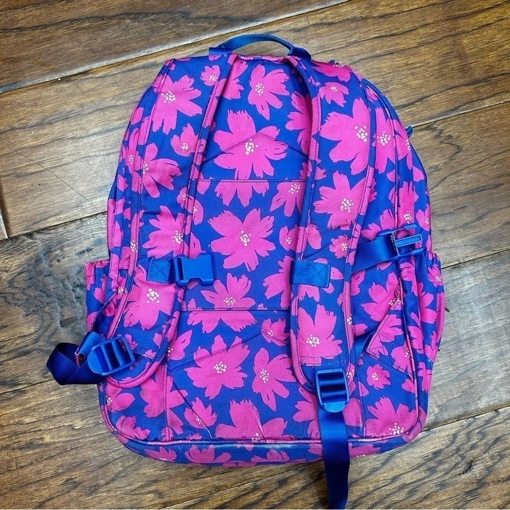 Vera Bradley art poppies campus‎ backpack
